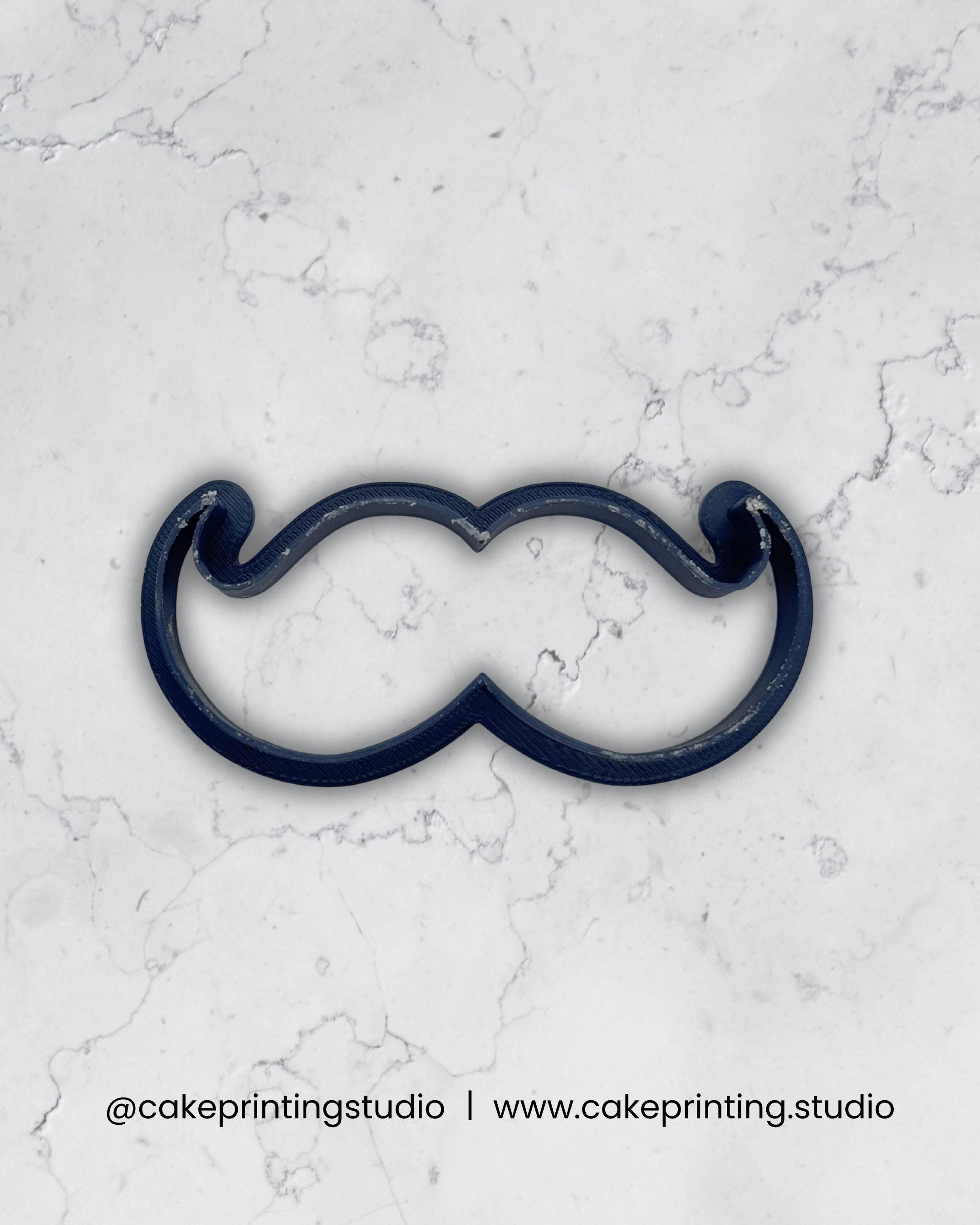 Moustache Cookie Cutter & Embosser