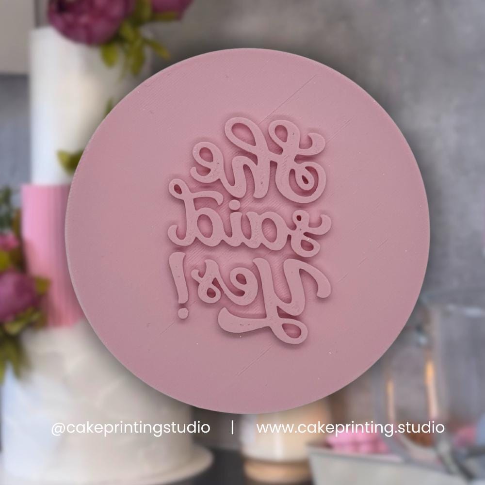 She Said Yes! Engagement Stamp