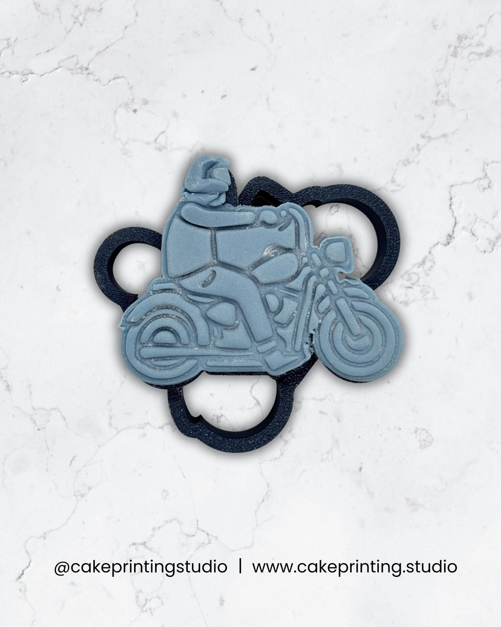 Motorbike Cookie Cutter & Embosser