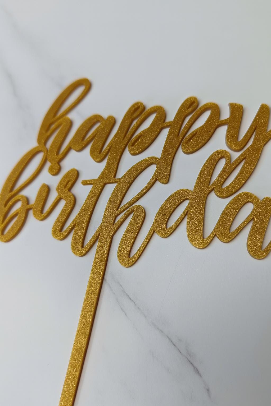 Happy Birthday Cake Topper