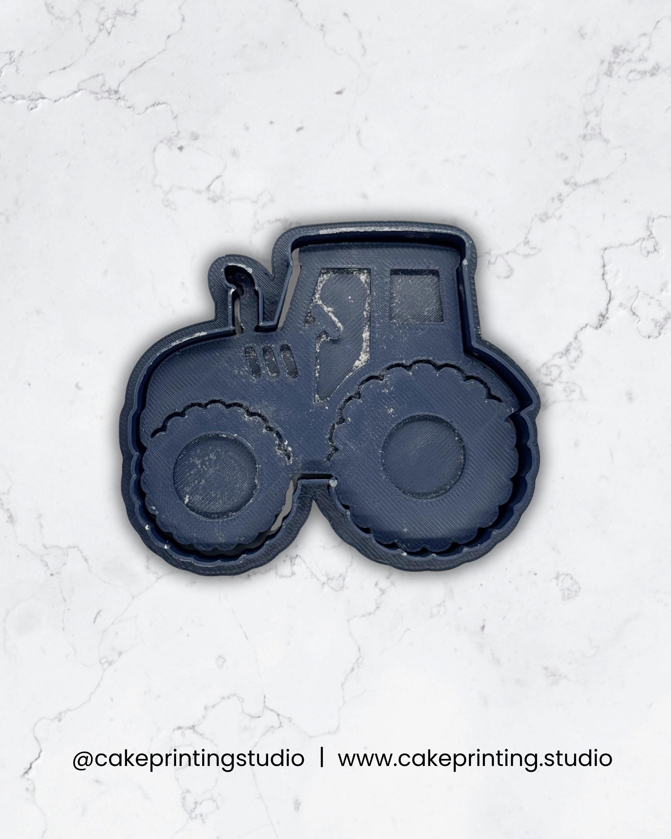 Tractor Cookie Cutter & Embosser