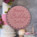 Custom Happy Birthday Name Stamp