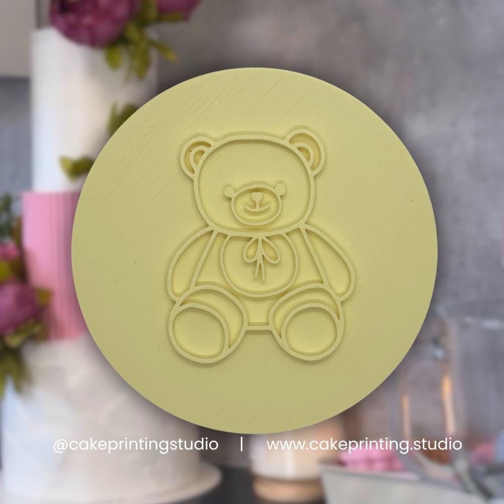 Cute Bear Icing Stamp
