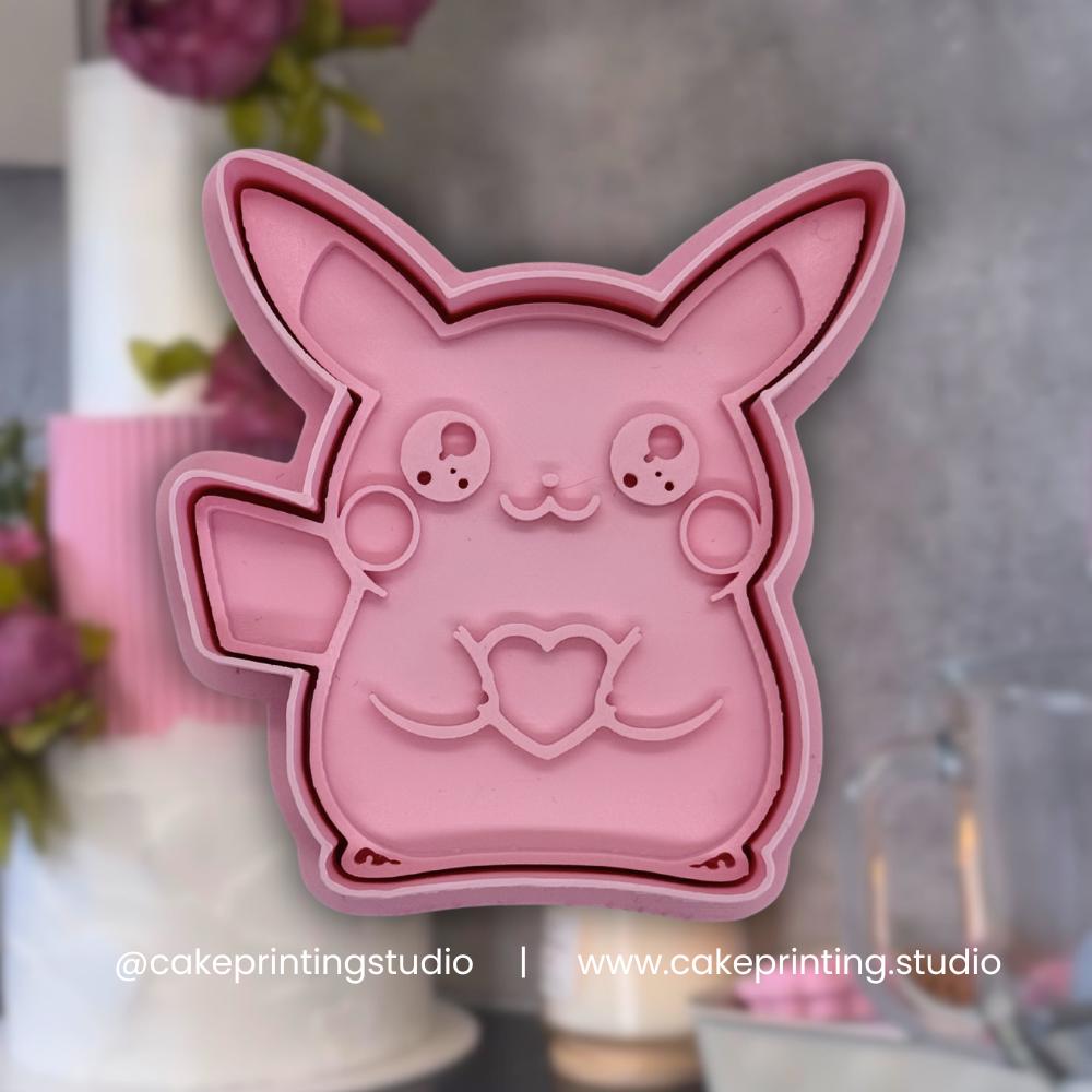 Gen 1 Pokemon Starters Cookie Cutter & Embosser