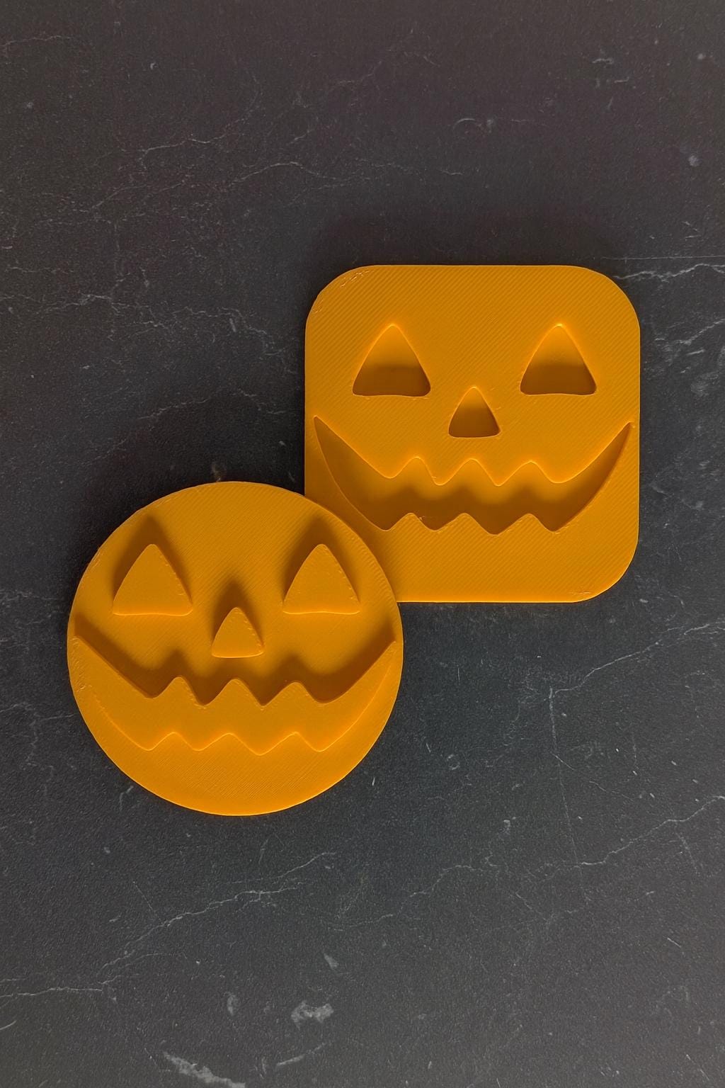 Happy Pumpkin Face Embosser & Stamp
