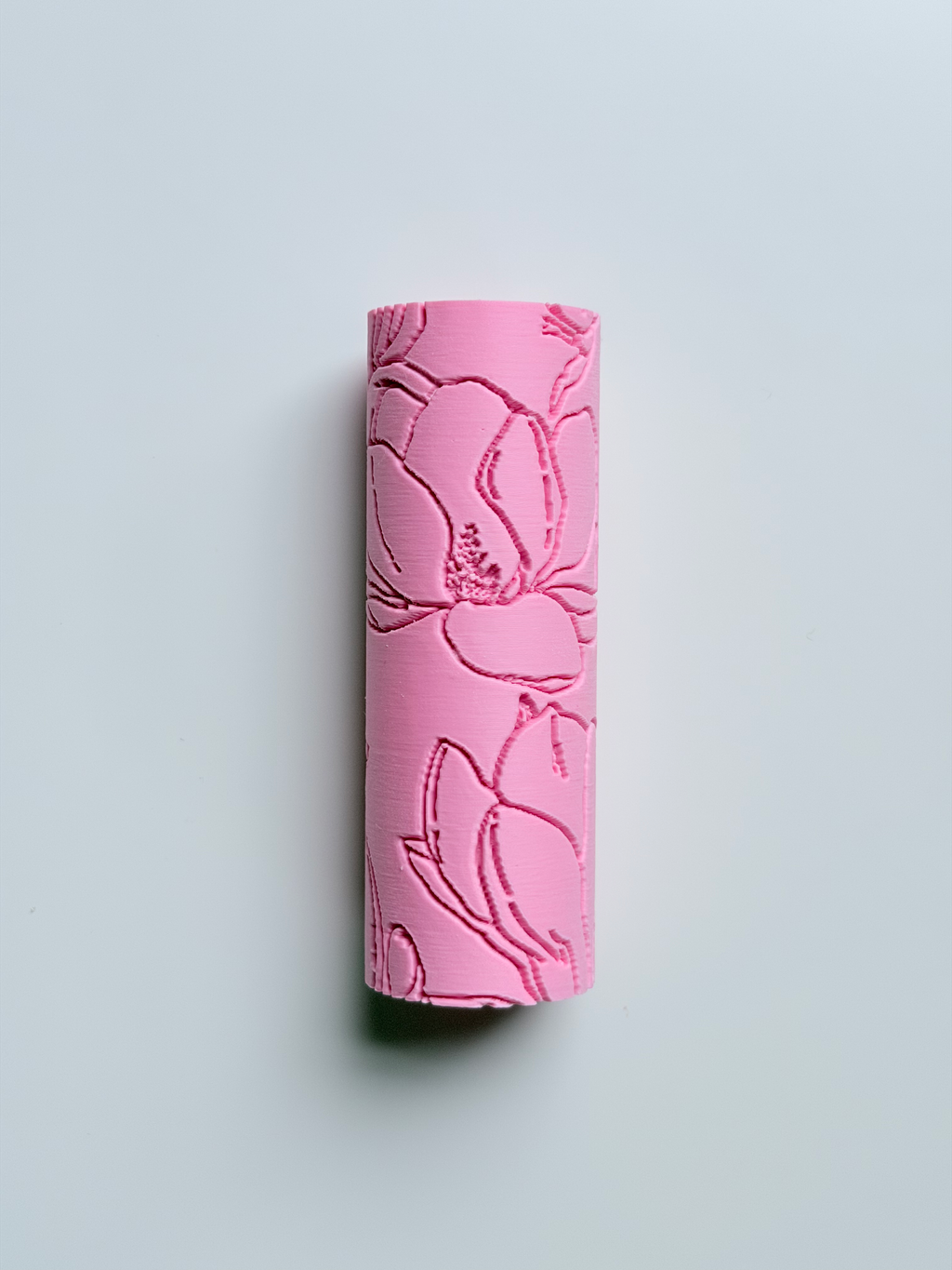 Textured 4" Magnolia Rolling Pin