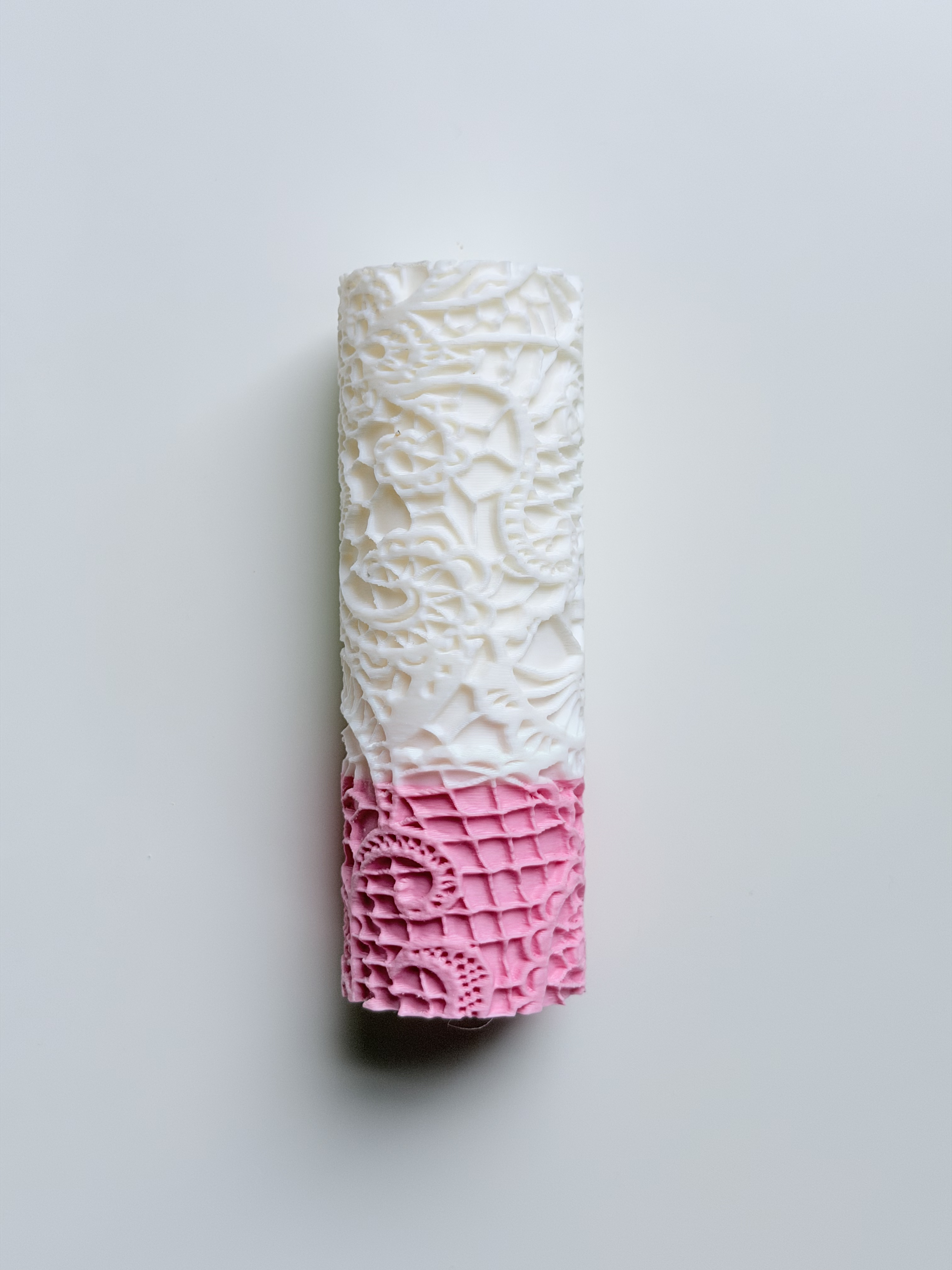 Textured 4" Victorian Lace Rolling Pin