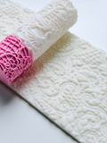 Textured 4" Victorian Lace Rolling Pin
