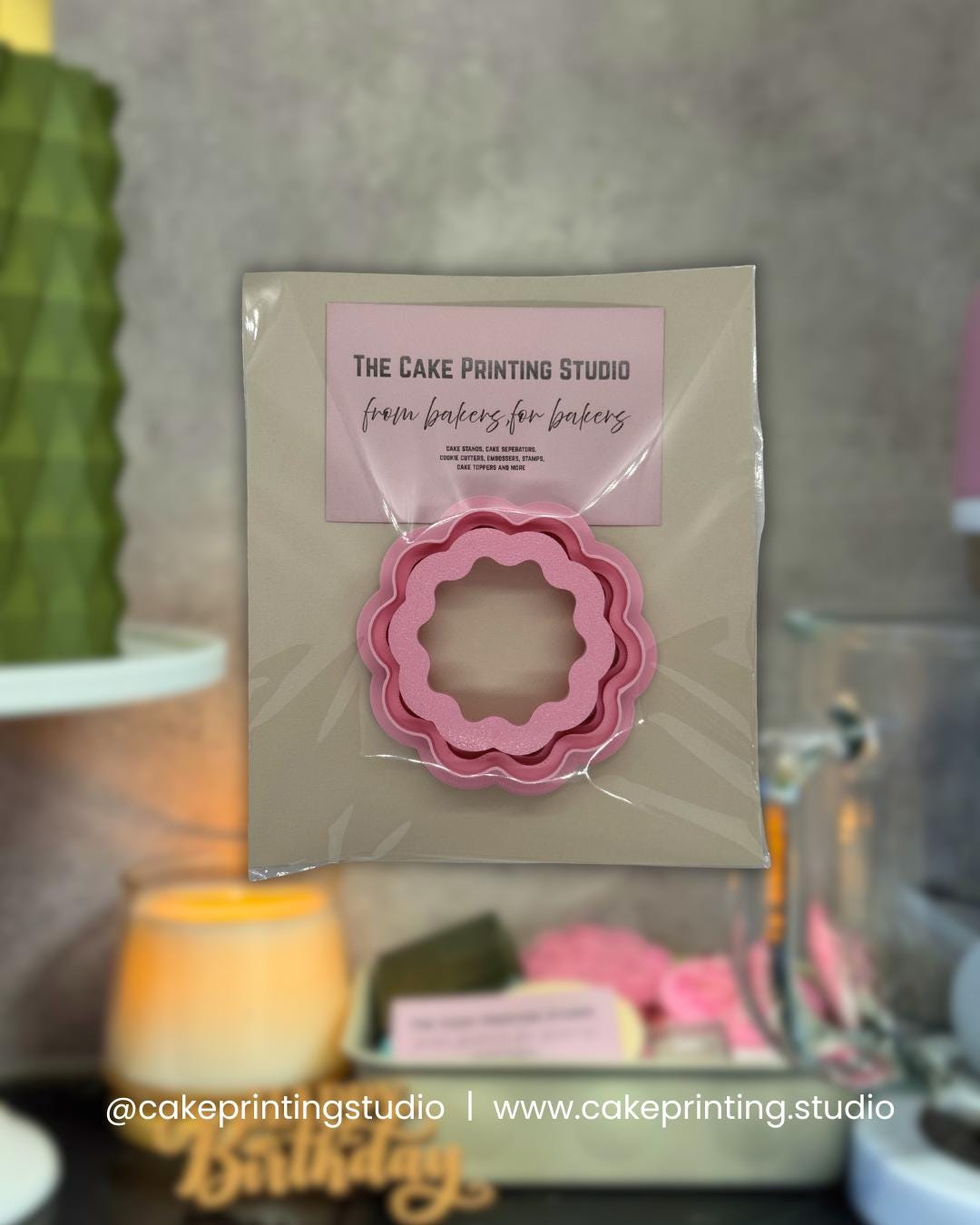 Basic Scalloped Icing Cutter (5 & 6cm)