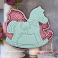 Rocking Horse Cookie Cutter & Embosser
