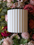 Modern Ribbed Cake Seperator | Fake Tier