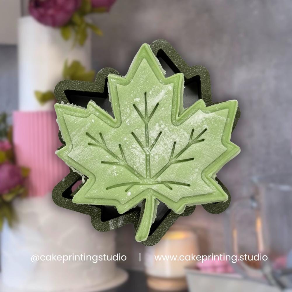 Nature Leaf Collection Cookie Cutter & Embosser